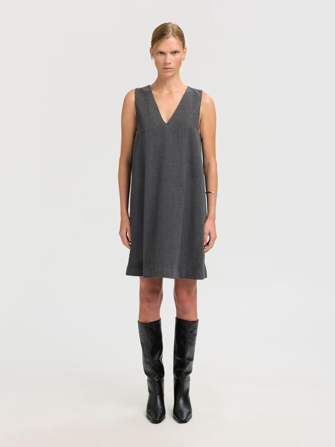 SLFMERCY REGULAR SL SHORT WOOL DRES