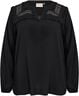 Curvy WA-SIA 33 Bluse Sort