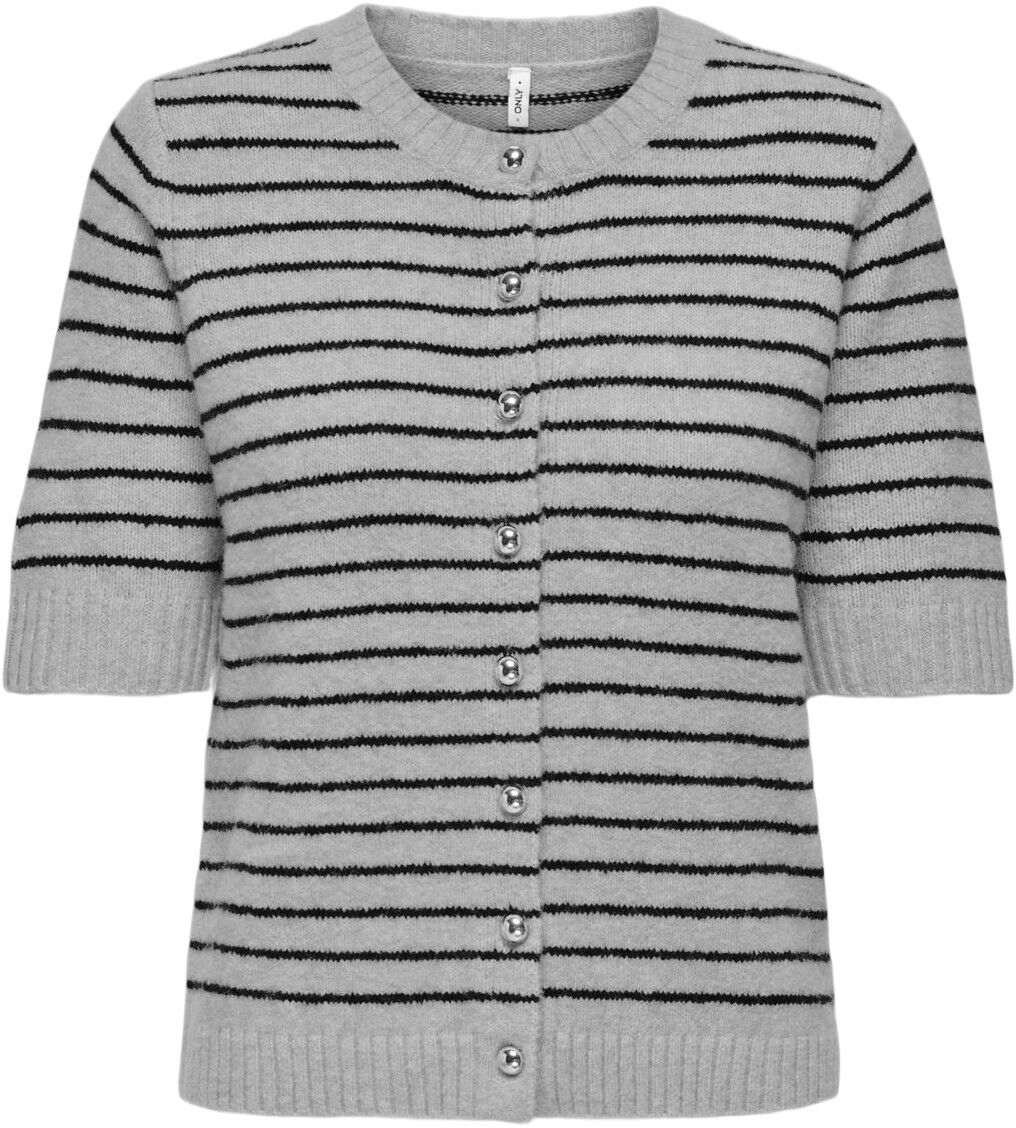 ONLCHESTER LIFE SS STRIPE CARDI CC