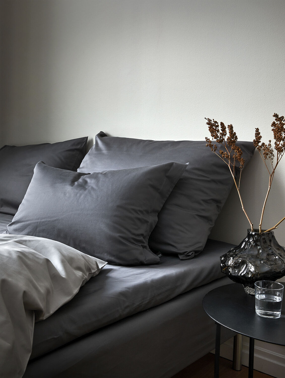 Satin pudebetr&aelig;k st&aring;lgr&aring;