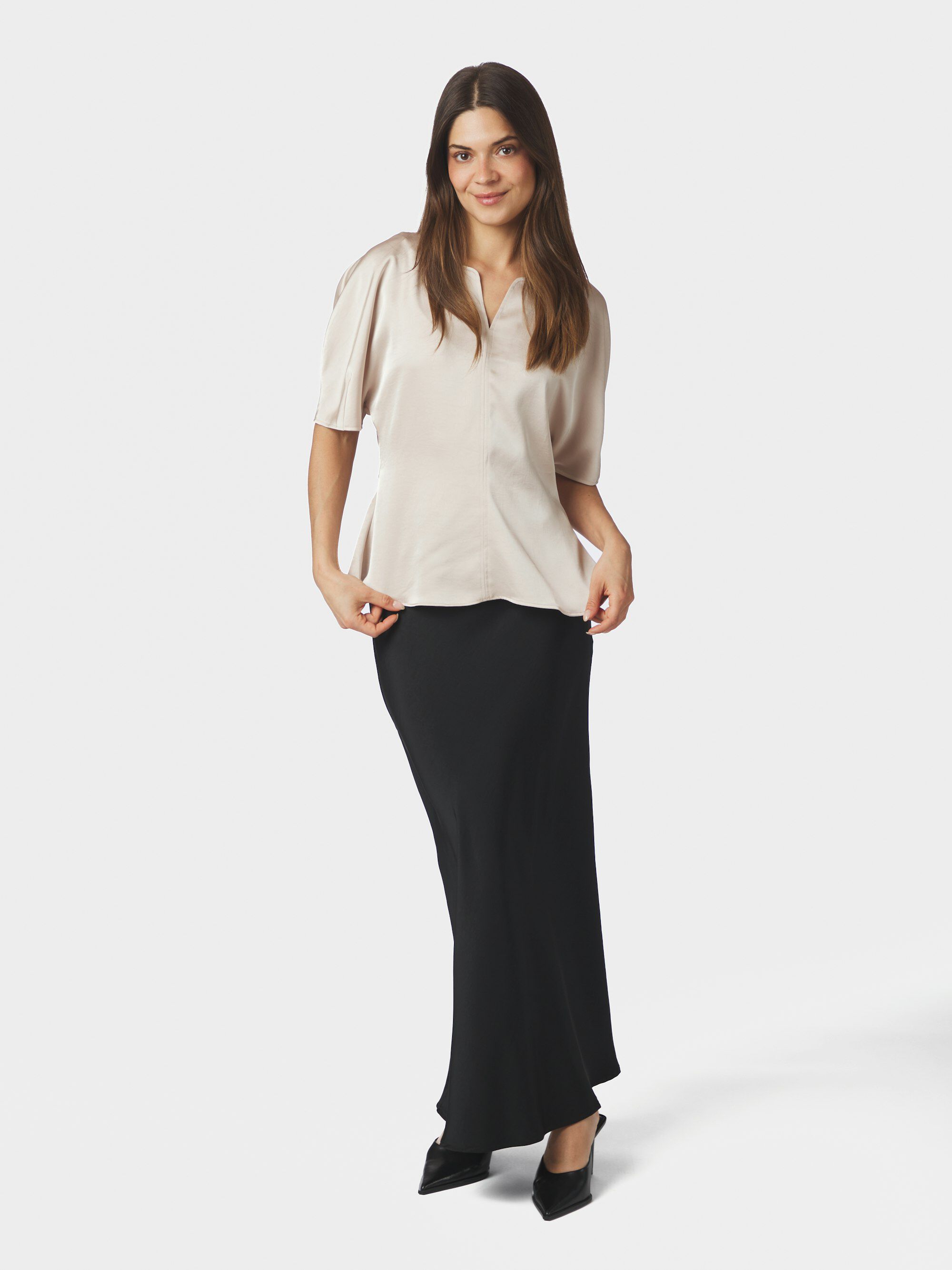 Josine Heavy Sateen Blouse