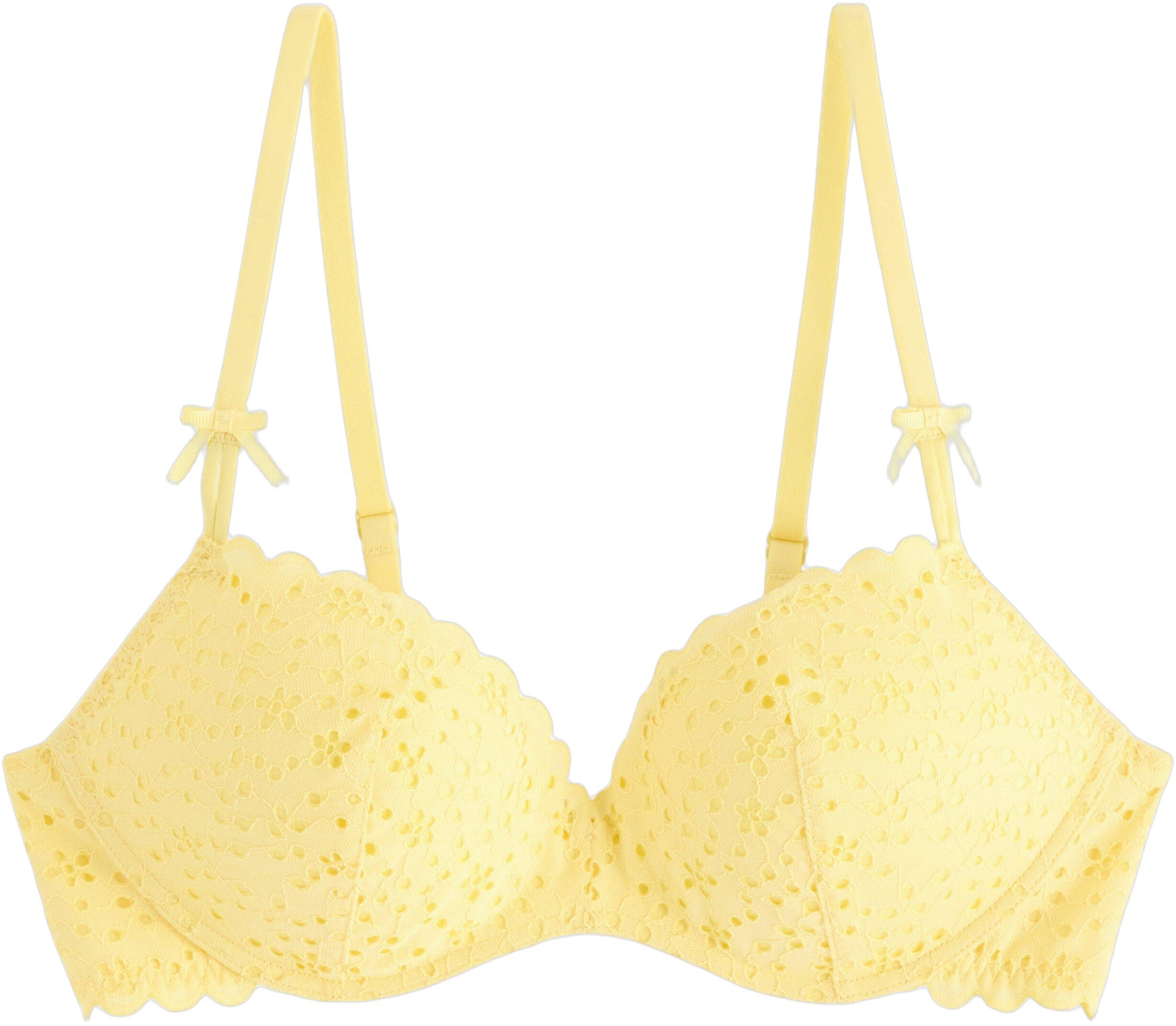 Push-up bh med broderi