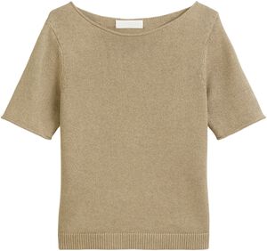 Pullover, short sleeve, roundneck