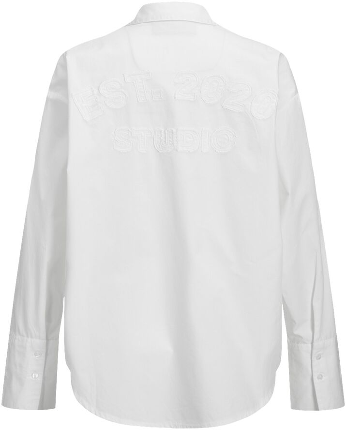 JXHENNA LS POPLIN PATCH SHIRT WVN