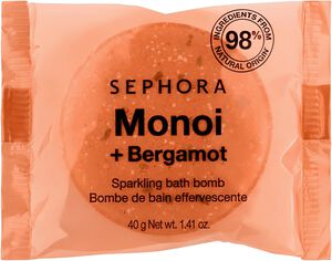 Brusande badbomb - F&auml;rgar och parfymerar badet