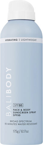 Face & Body Sunscreen Spray SPF50+