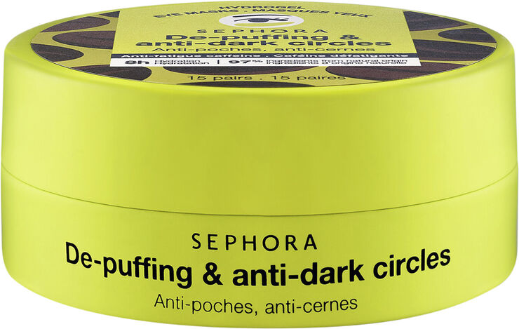 Anti-Puffiness Anti-Dark Circles Eye Masks - 15 par uppiggande ögonmas