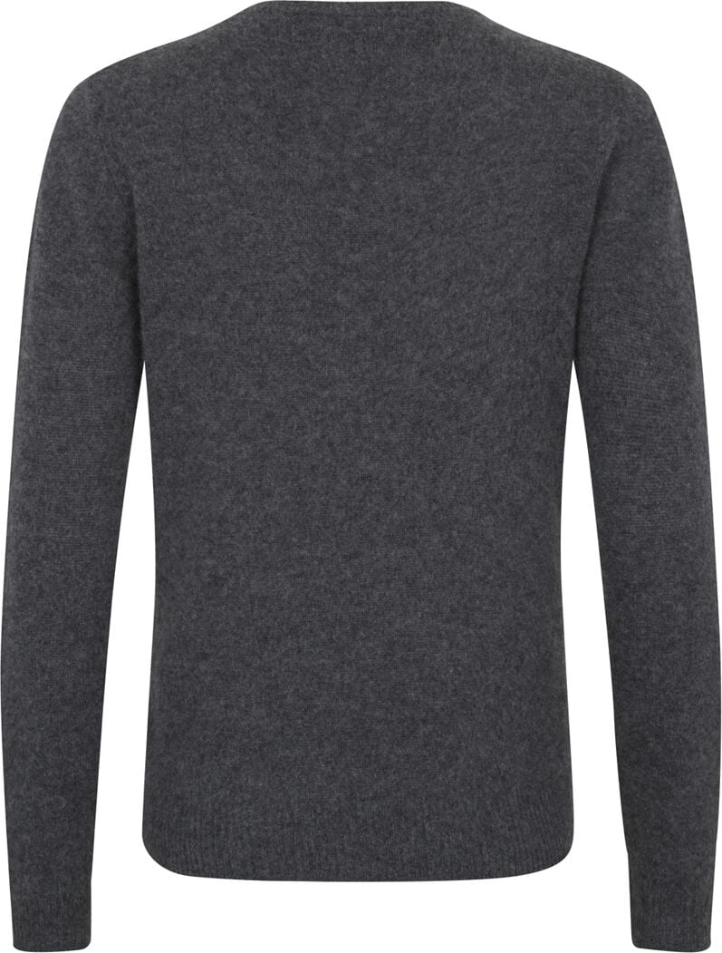 PURE CASHMERE O-NECK PULLOVER