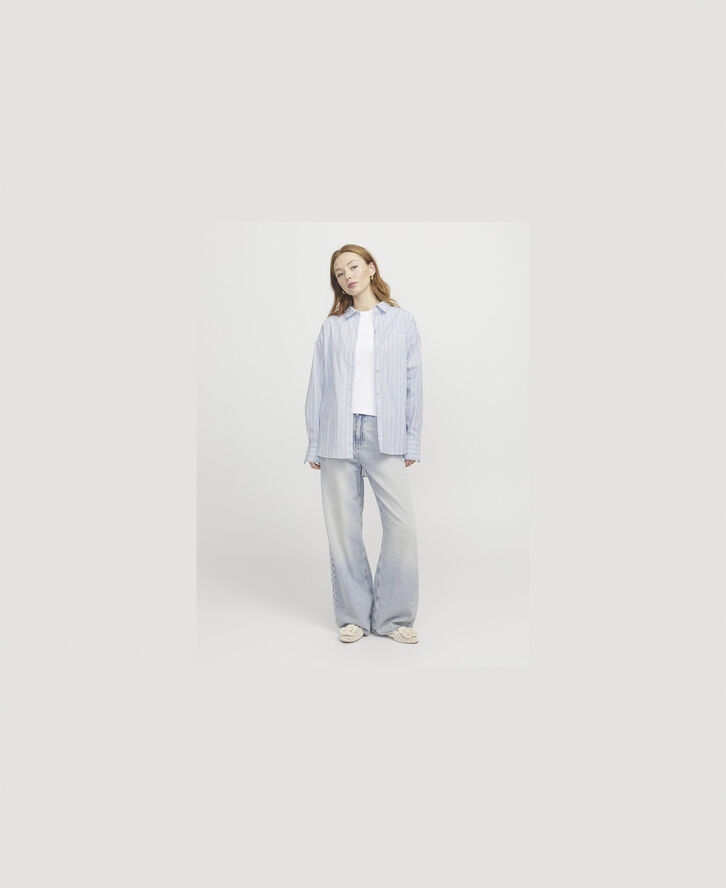 JXJAMIE LS RELAXED POPLIN SHIRT WVN