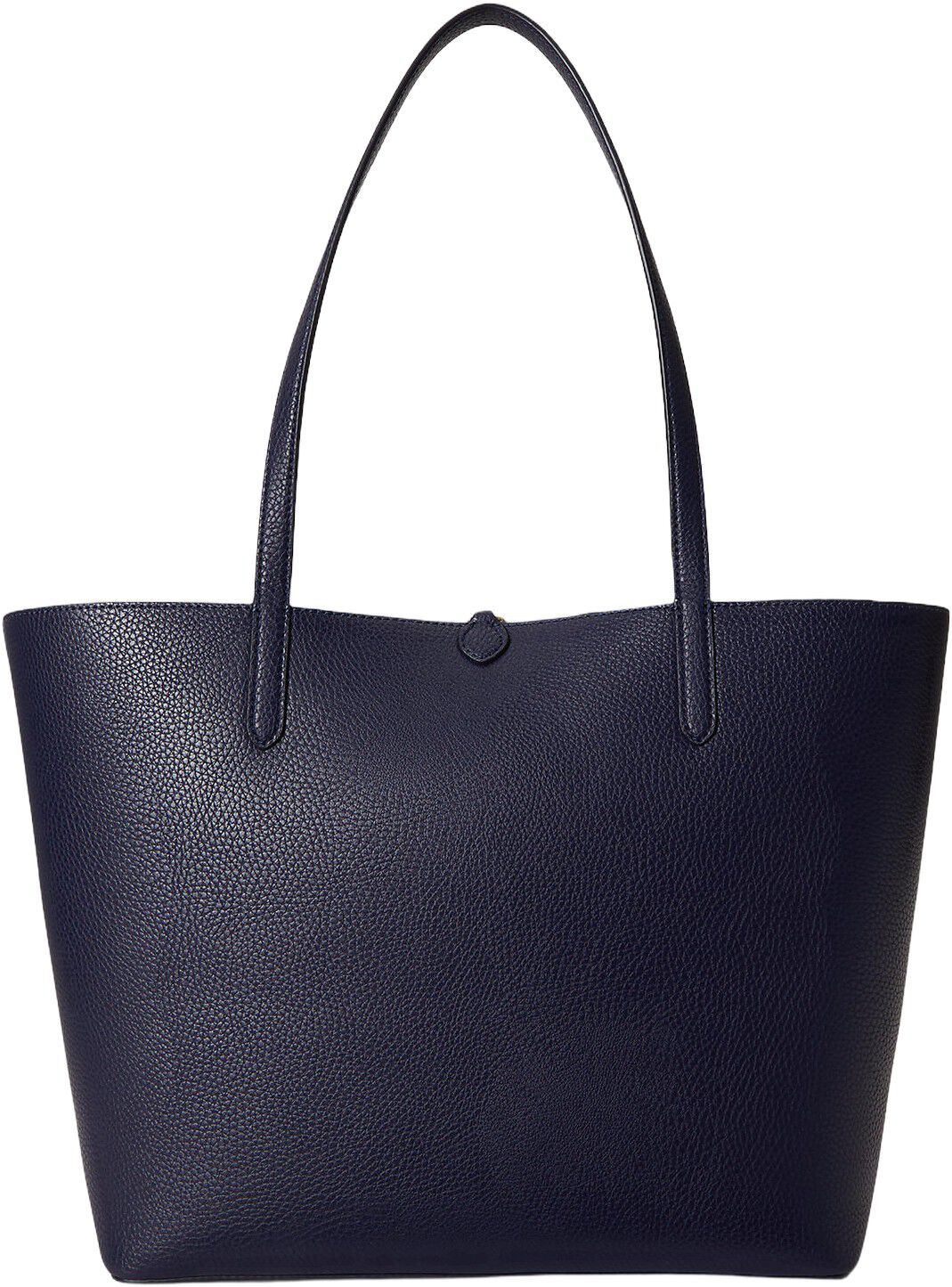 Faux-Leather Large Reversible Tote Bag