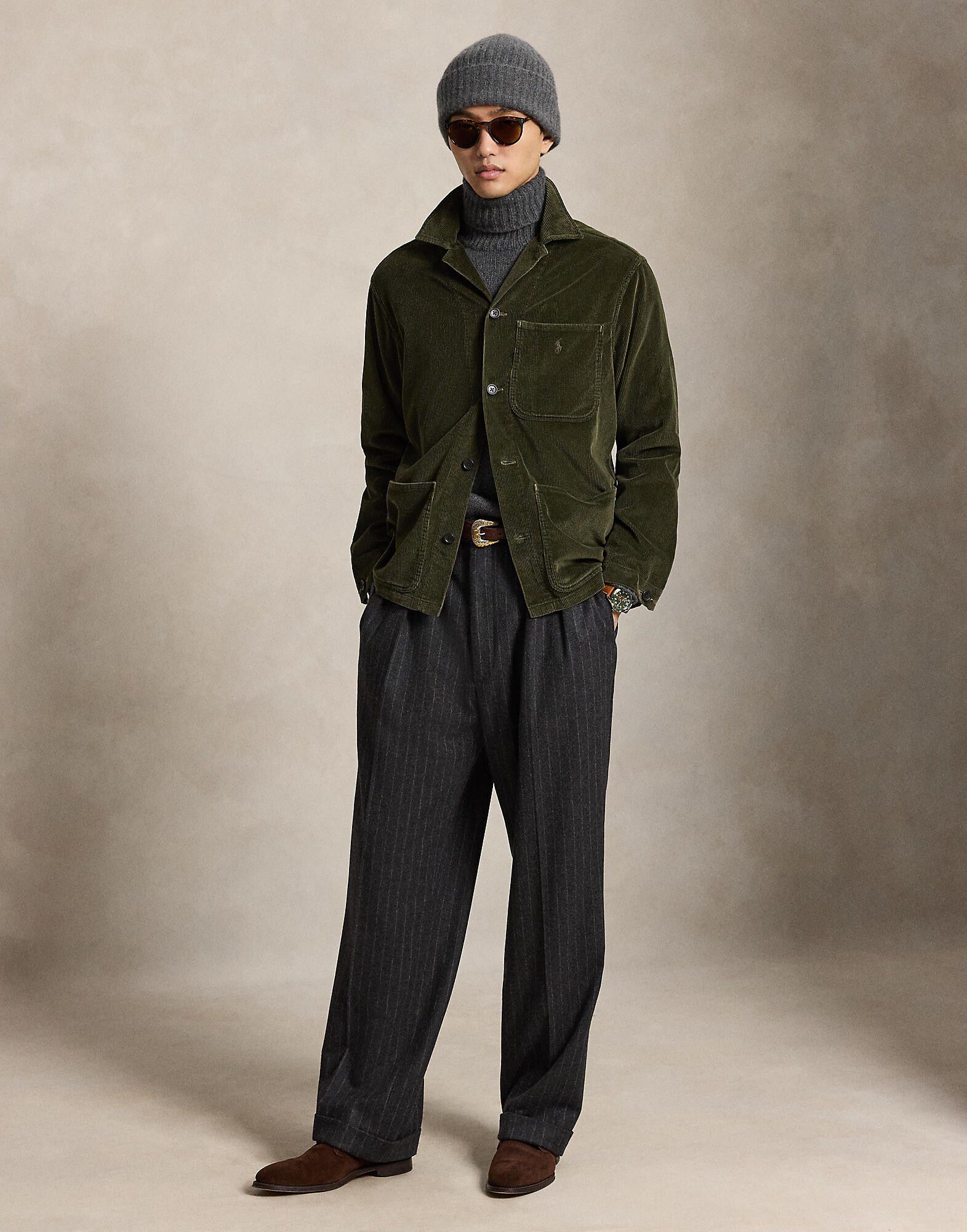 32/2 10W CORDUROY-WVN-SHIRT