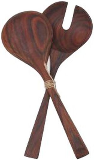 Salat set 22 cm Dark brown