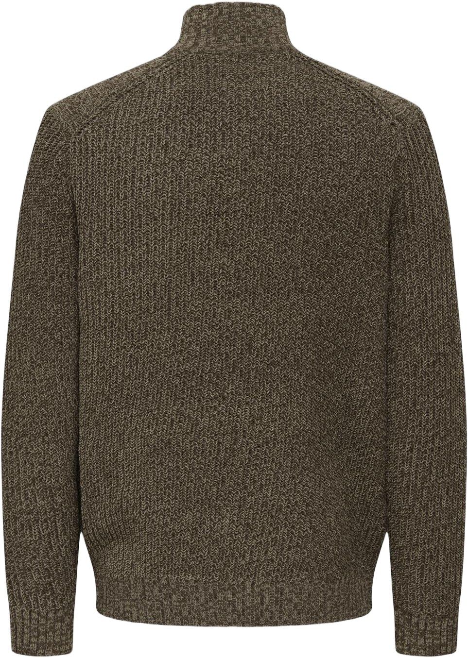 ONSJOIN REG LS HIGH NECK KNIT CAMP