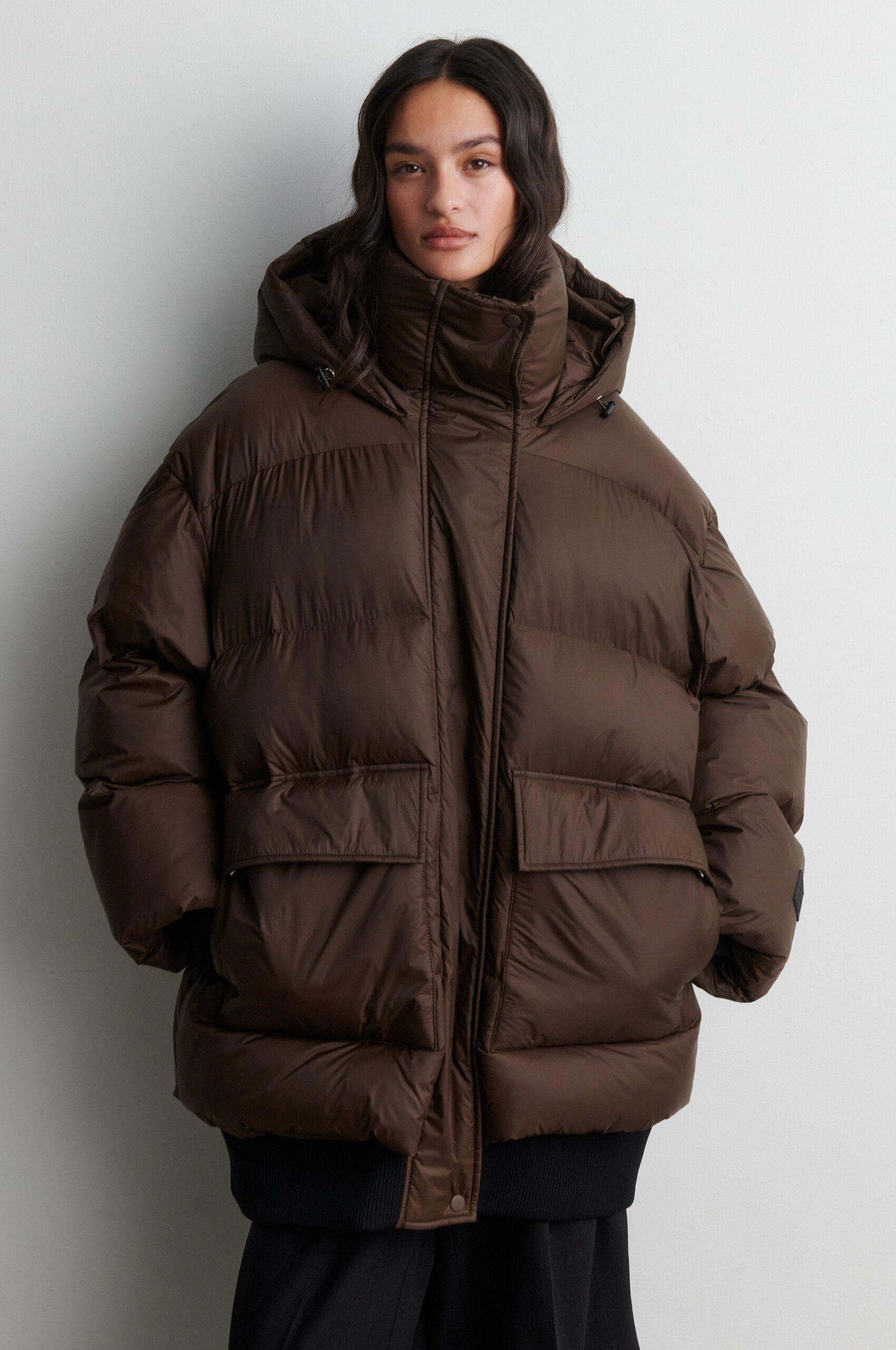 Riya Rib Puffer Jacket