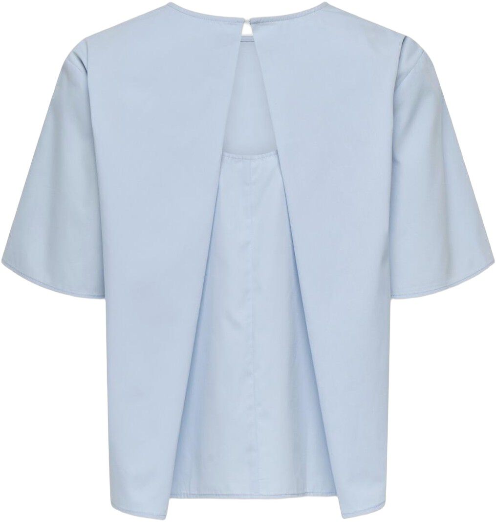 ONLTUVA S/S OPEN BACK TOP WVN