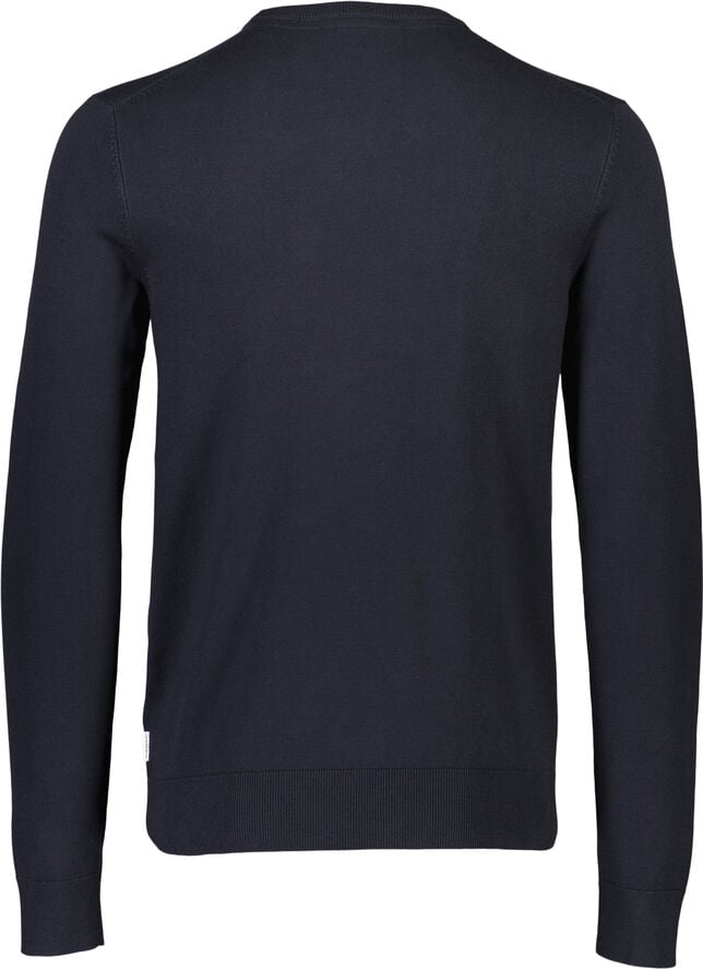 Ecovero L/S o-neck knit