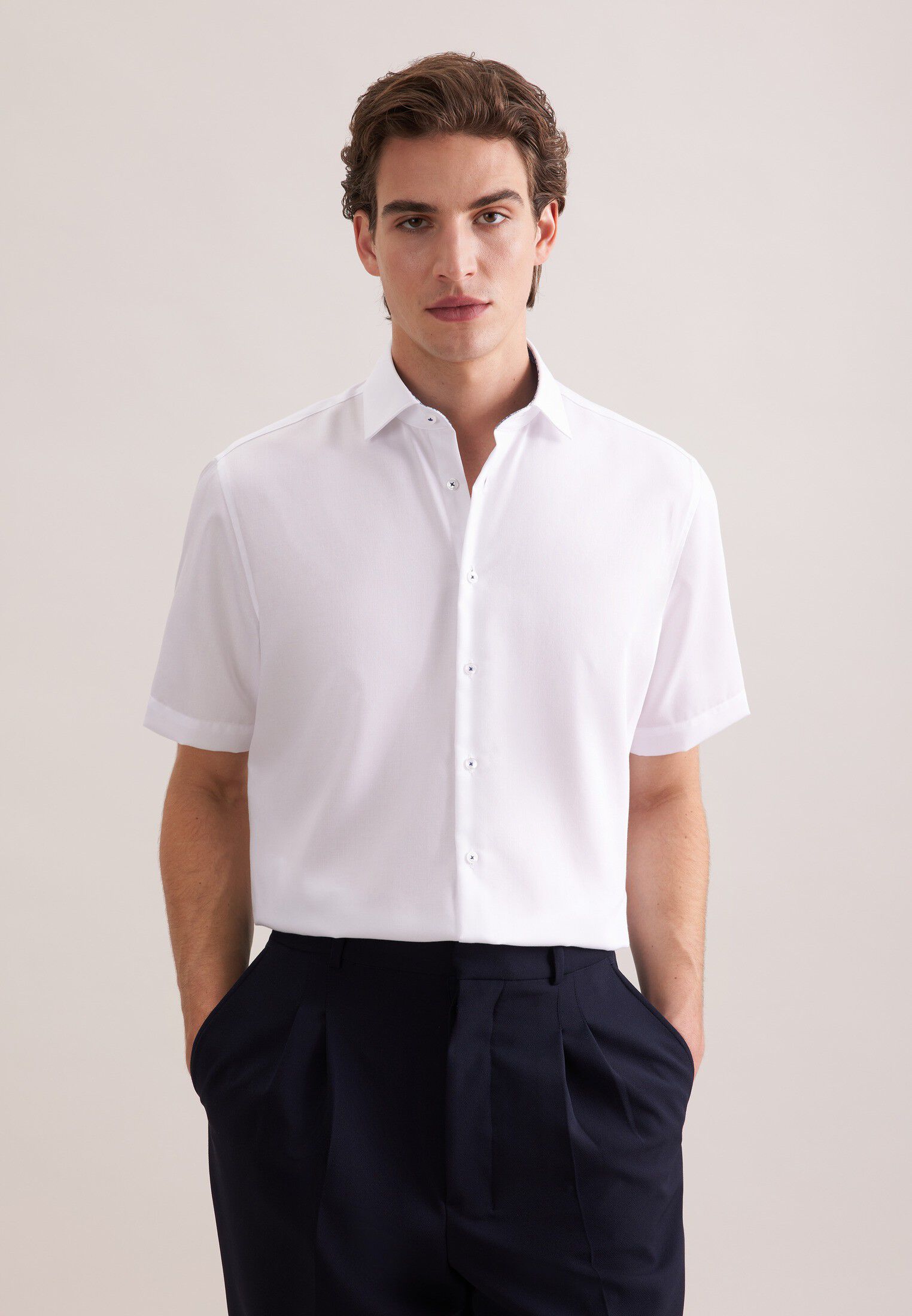 Business shirt Regular 1/2 Kent-Collar Uni