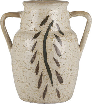 Vase m/hanke bladmønster Avignon