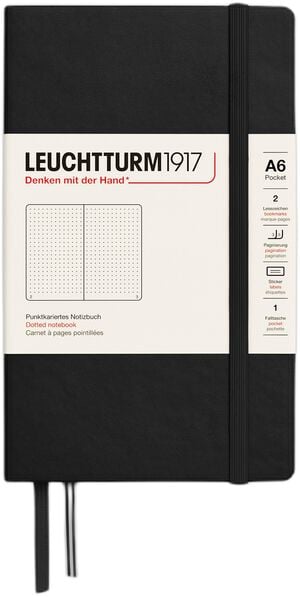 LT1917 Notebook hardcover prikket 185s A