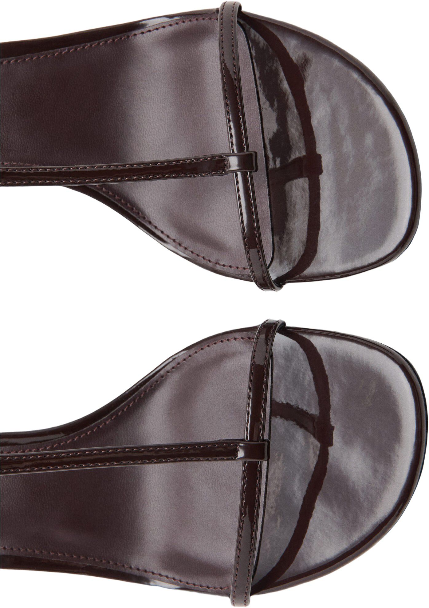 Strappy heeled sandals