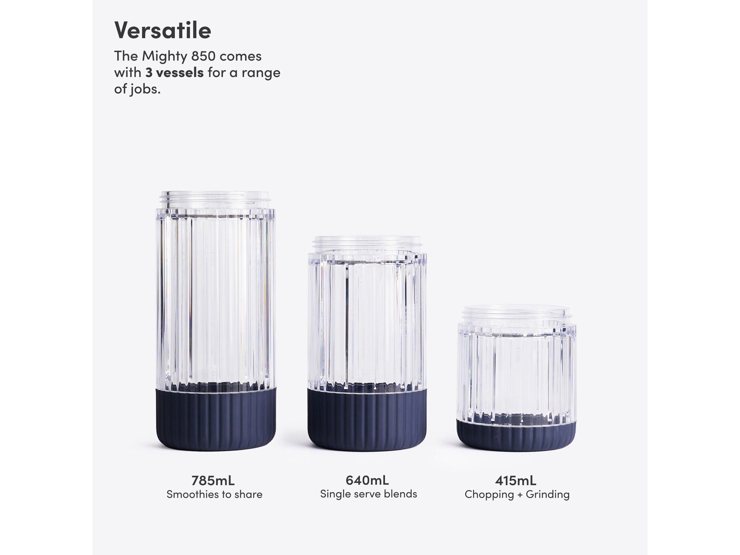 Blender Mighty Plus 850 Navy