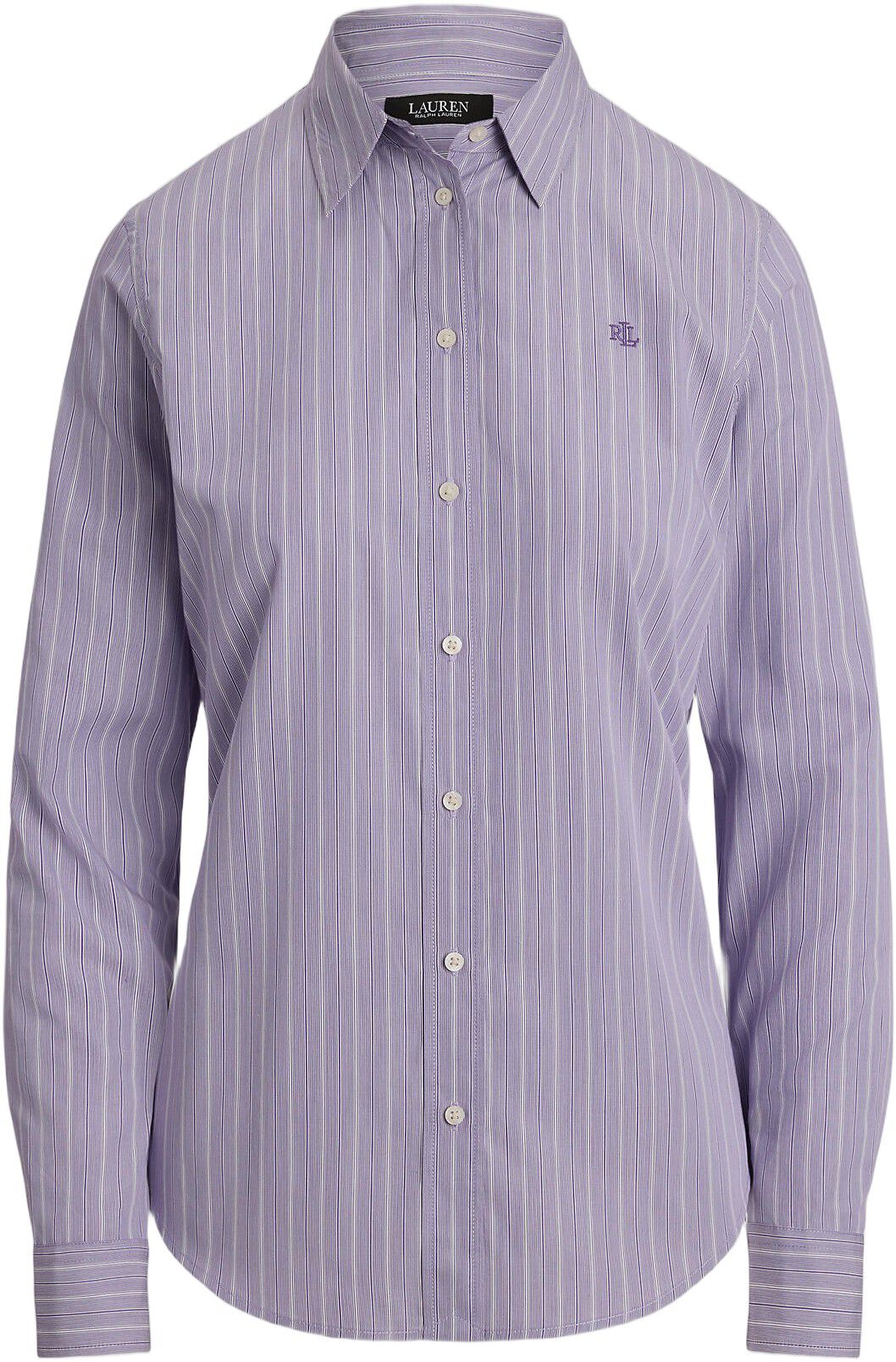 Classic Fit Striped Broadcloth Shirt