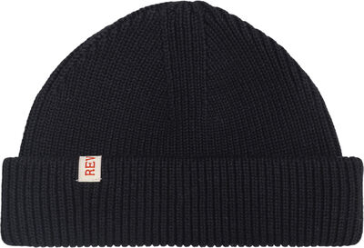 Beanie with a small fold up
