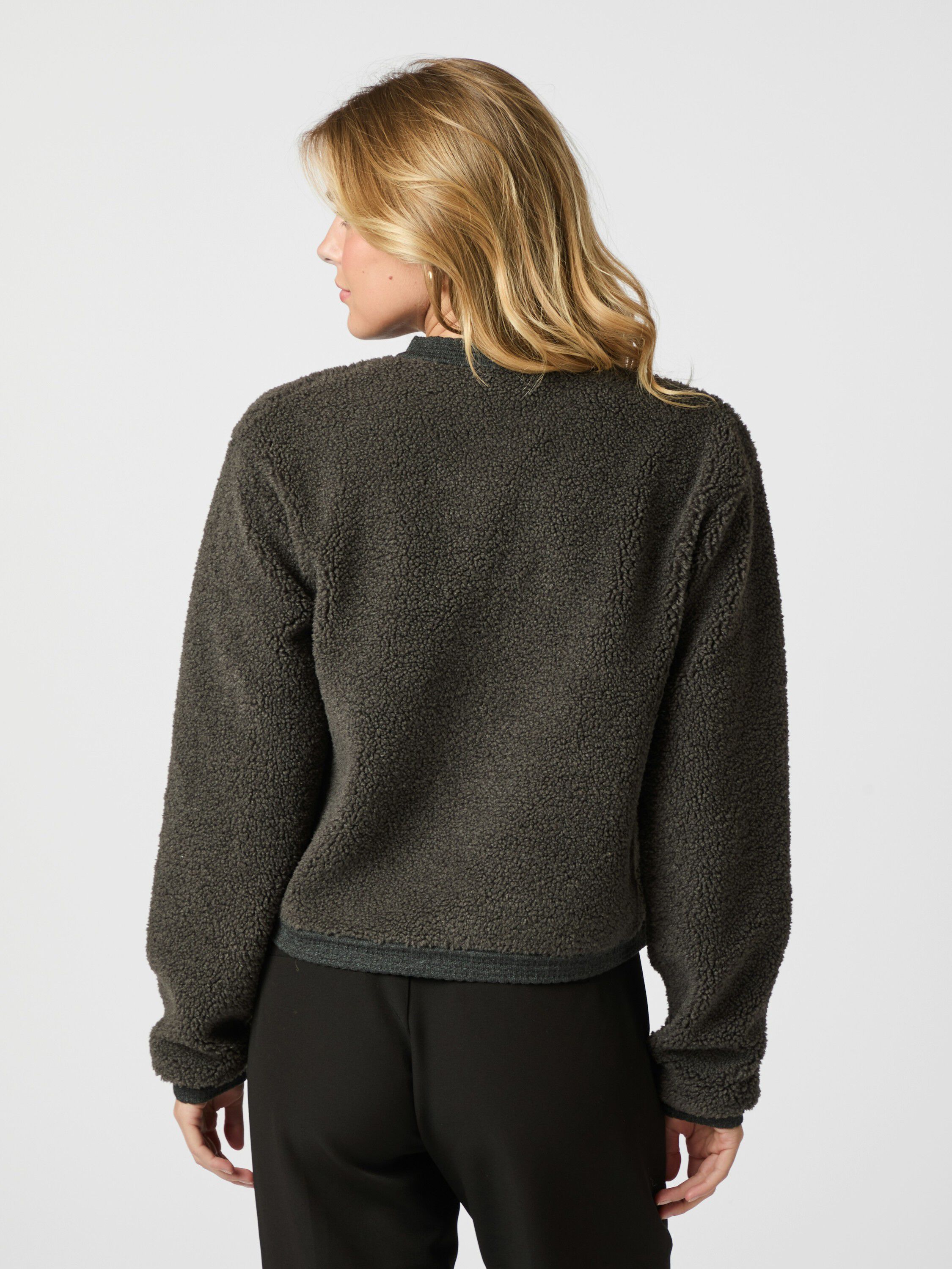 Limo Fluffy Knit Cardigan