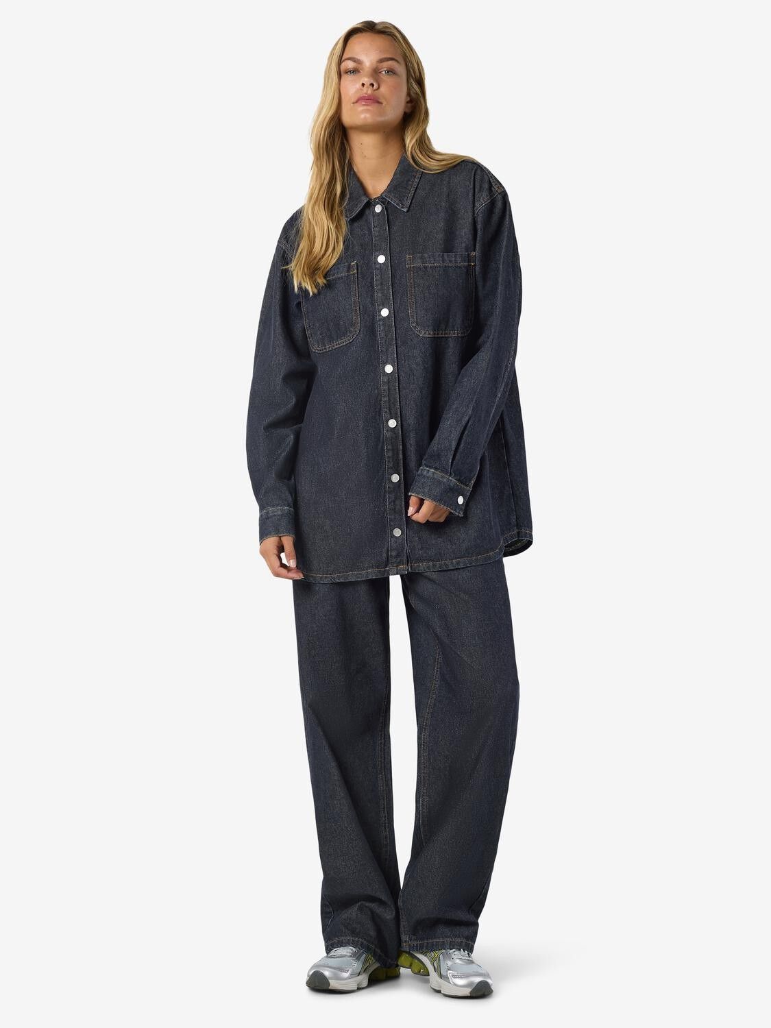 NMALVA L/S DENIM SHACKET AZ386DB NO