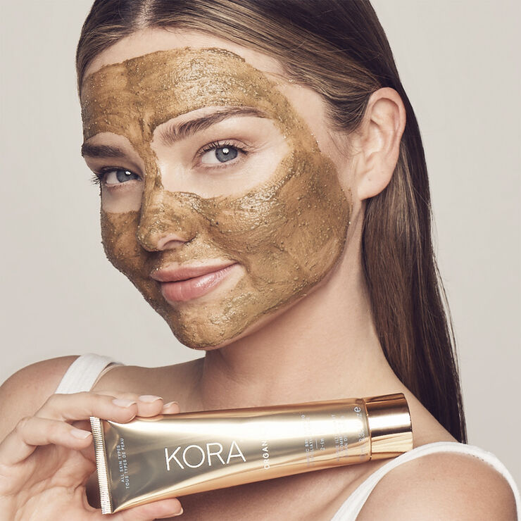 Turmeric Brightening & Exfoliating Mask, 2-in-1