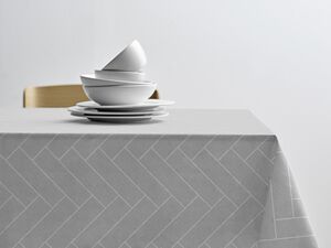 Duk 140x270 Tiles Light Grey