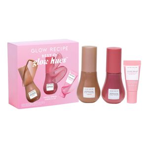 Best of Glow Hues presentförpackning med färgat serum för kinder och
