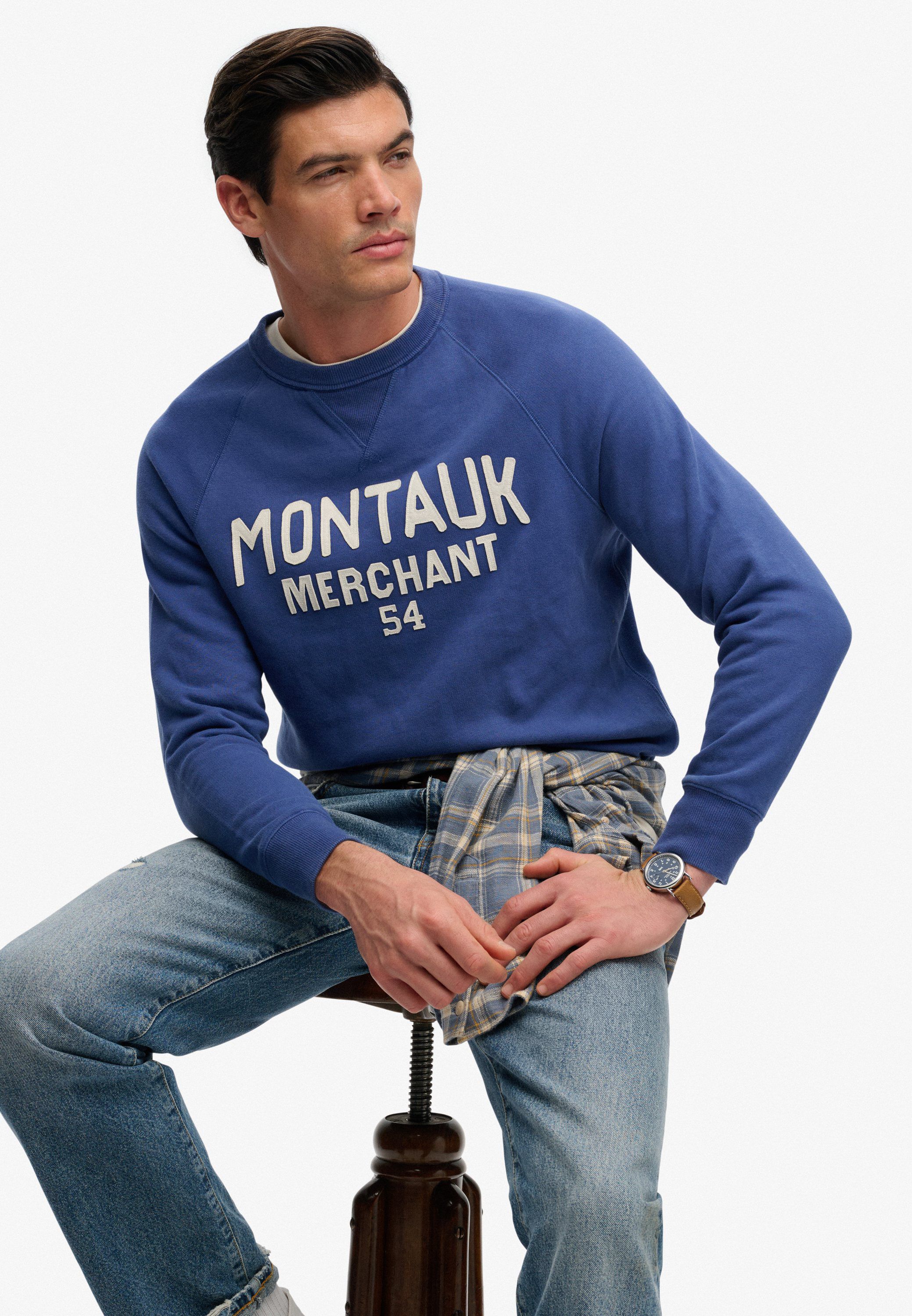 MERCHANT VINTAGE APPLIQ SWEAT