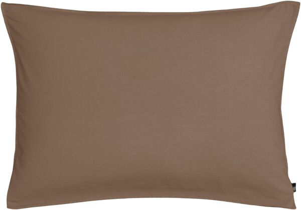 Frøya økologisk sengesæt karamelbrun