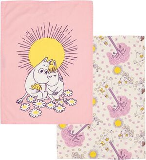 Moomin k. twl set 50x70 Sweethearts GOTS