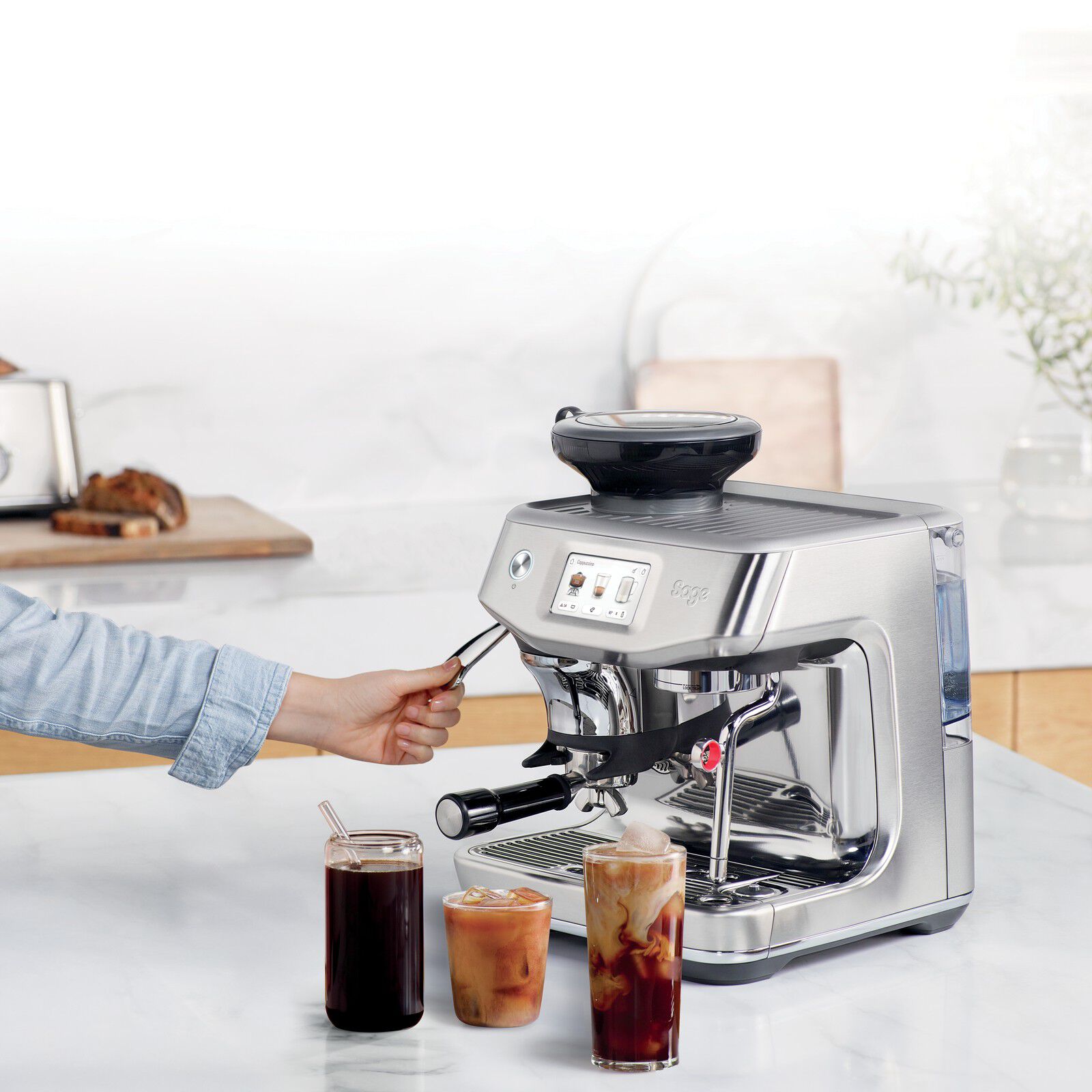 Sage SES 882 ALM Barista Touch Impress Cold Espresso machine