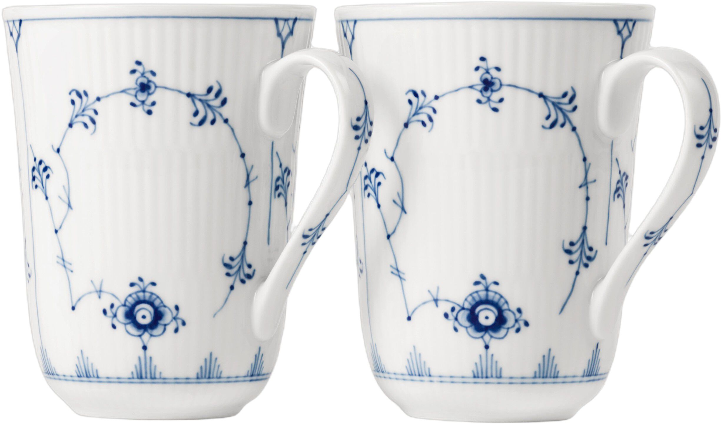 Musselmalet kop, 36 cl, 2 stk