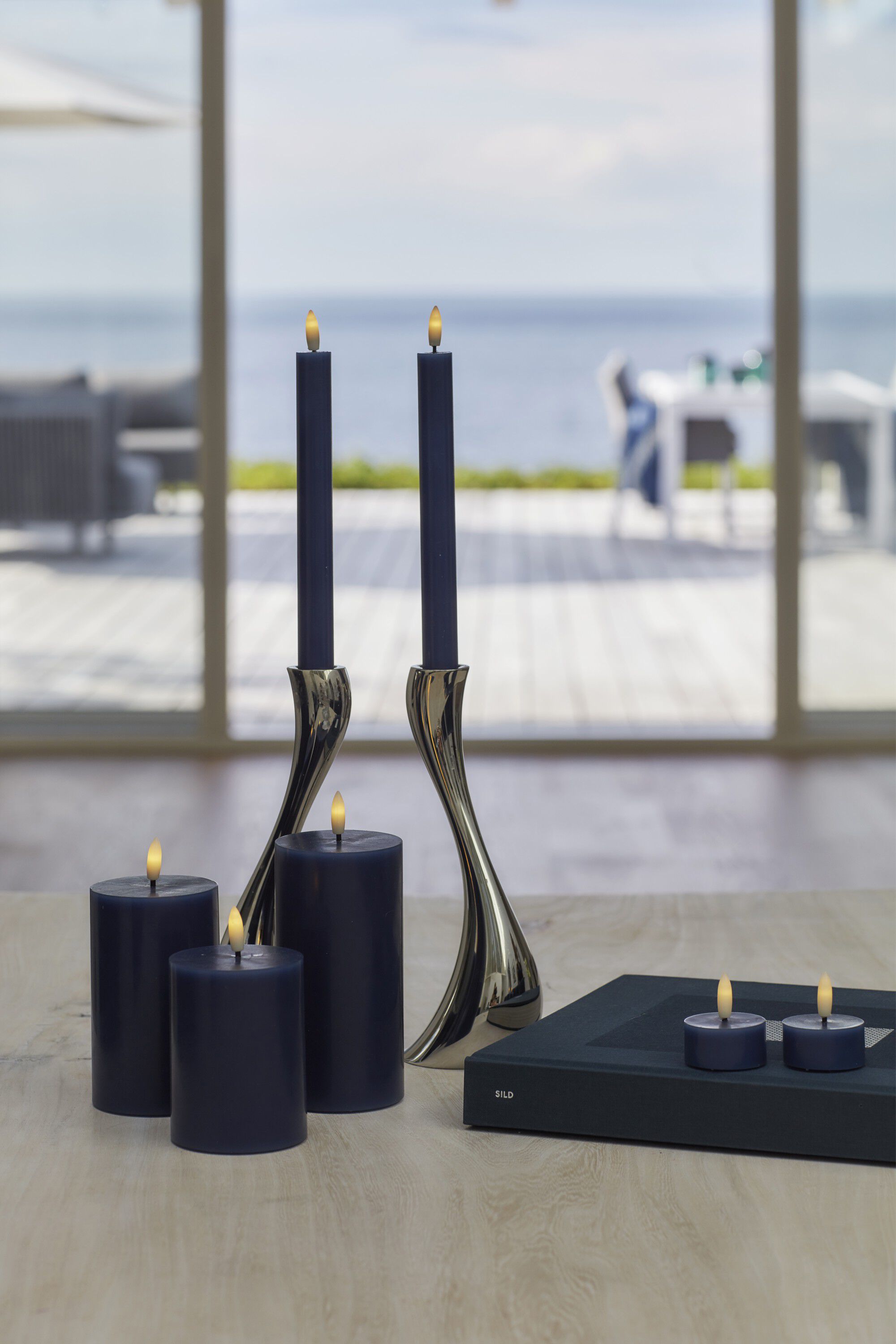 Sille &Oslash;7,5x10cm, Deep Ocean