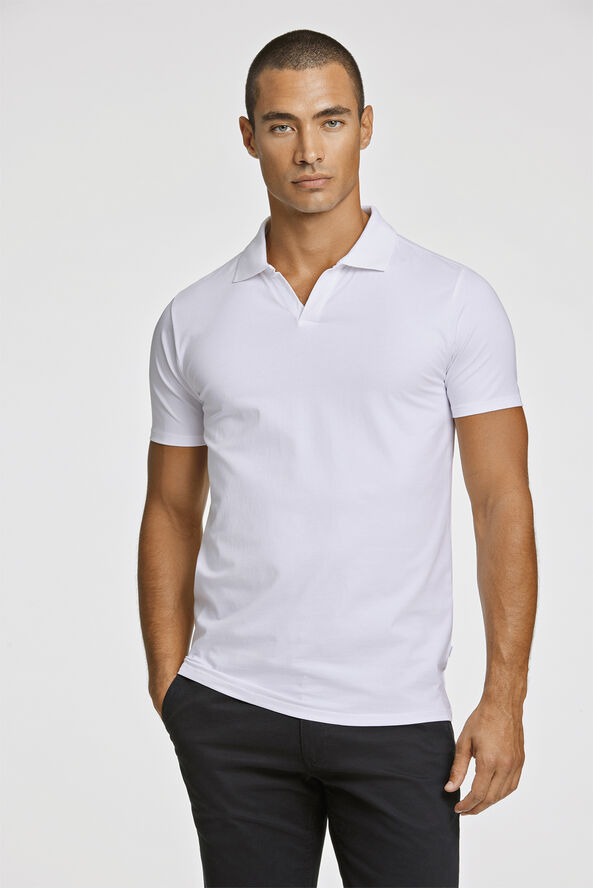 Stretch polo shirt S/S