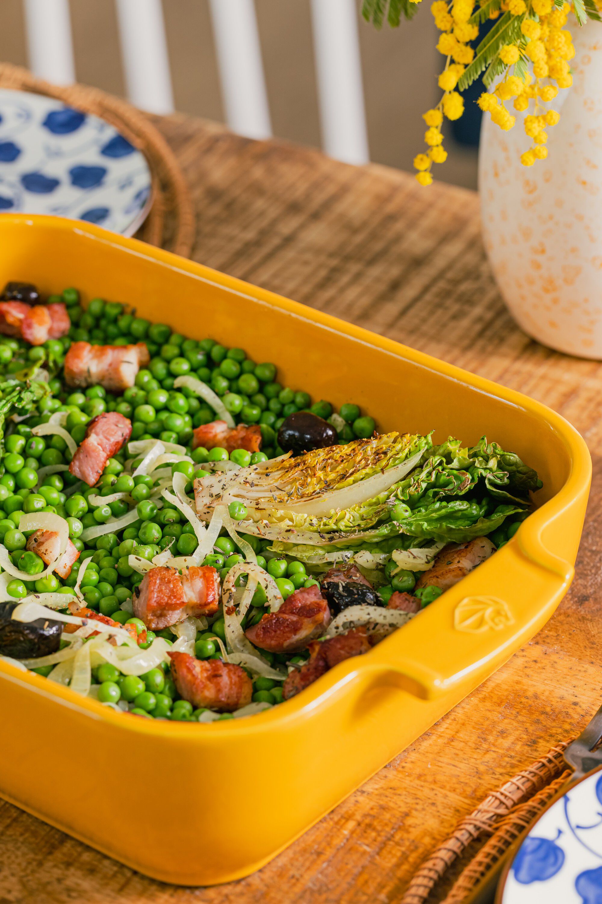 Appolia Rektangul&aelig;rt ovnfad 32 cm safrangul