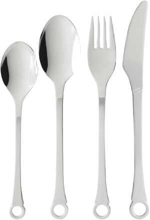 Bestickset Pantry 16 delar Matt/Blankt stål