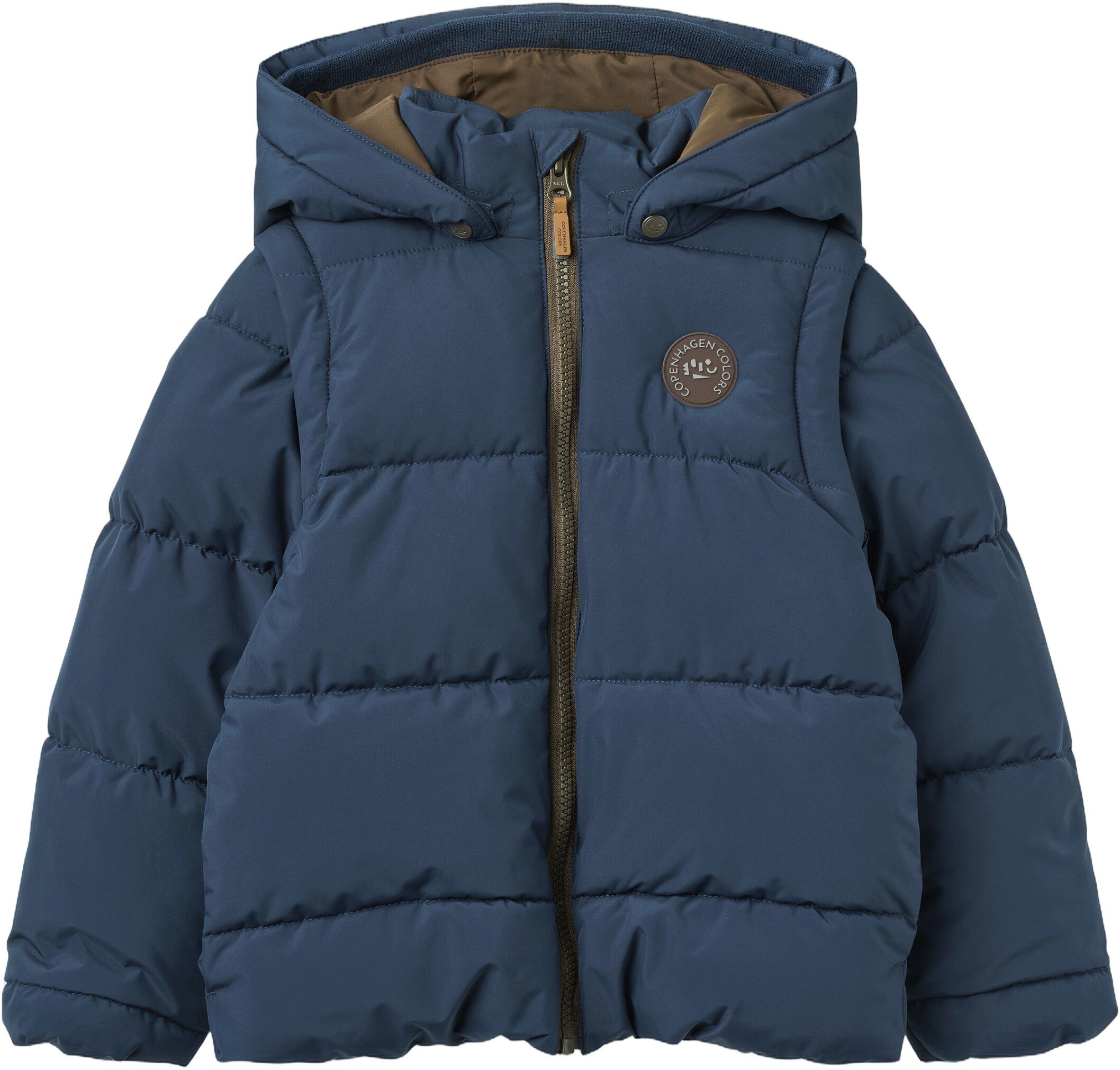 2 in 1 Puffer Jacket w. Removable Sleeves