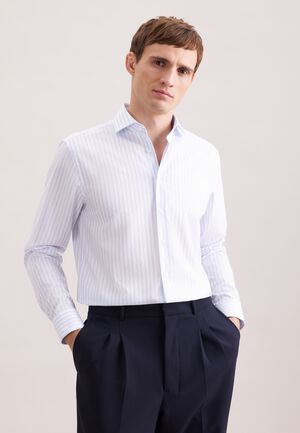 Business shirt Regular 1/1 Kent-Collar Stripes