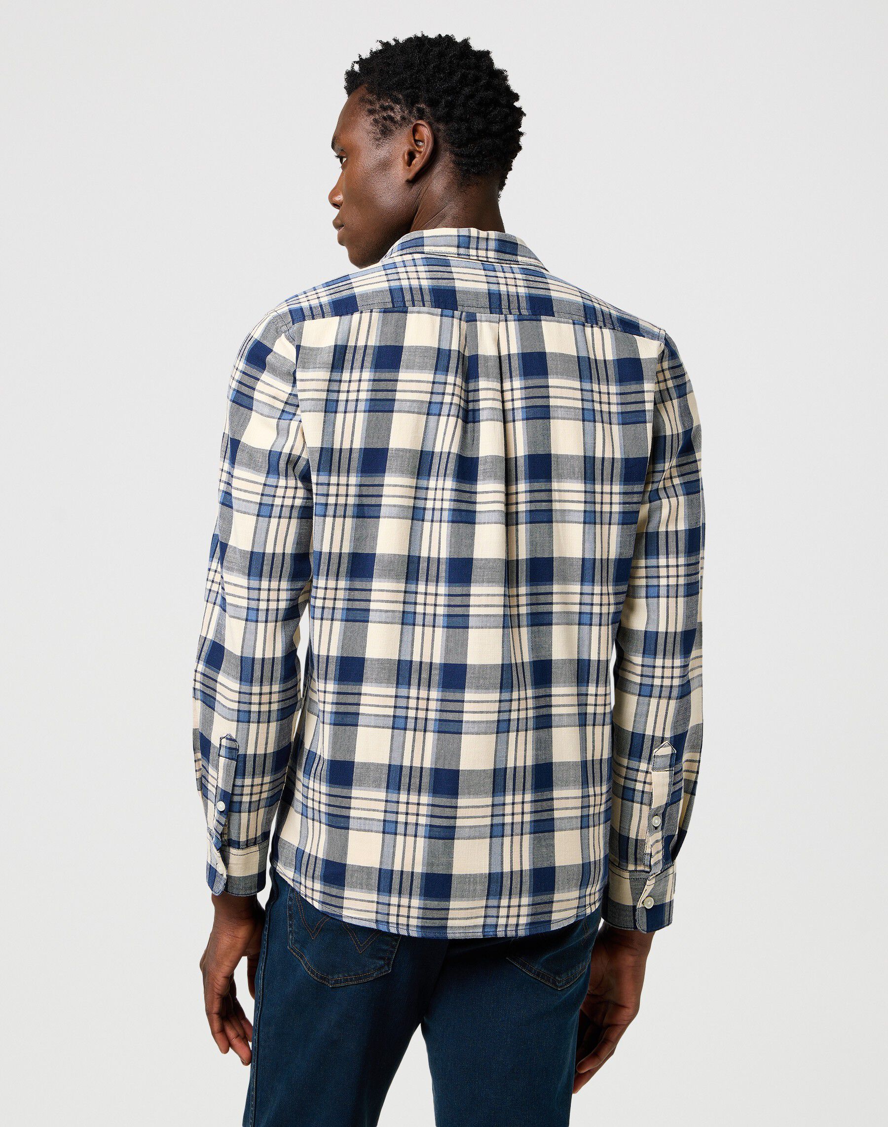 1 PKT INDIGO SHIRT LIGHT INDIGO