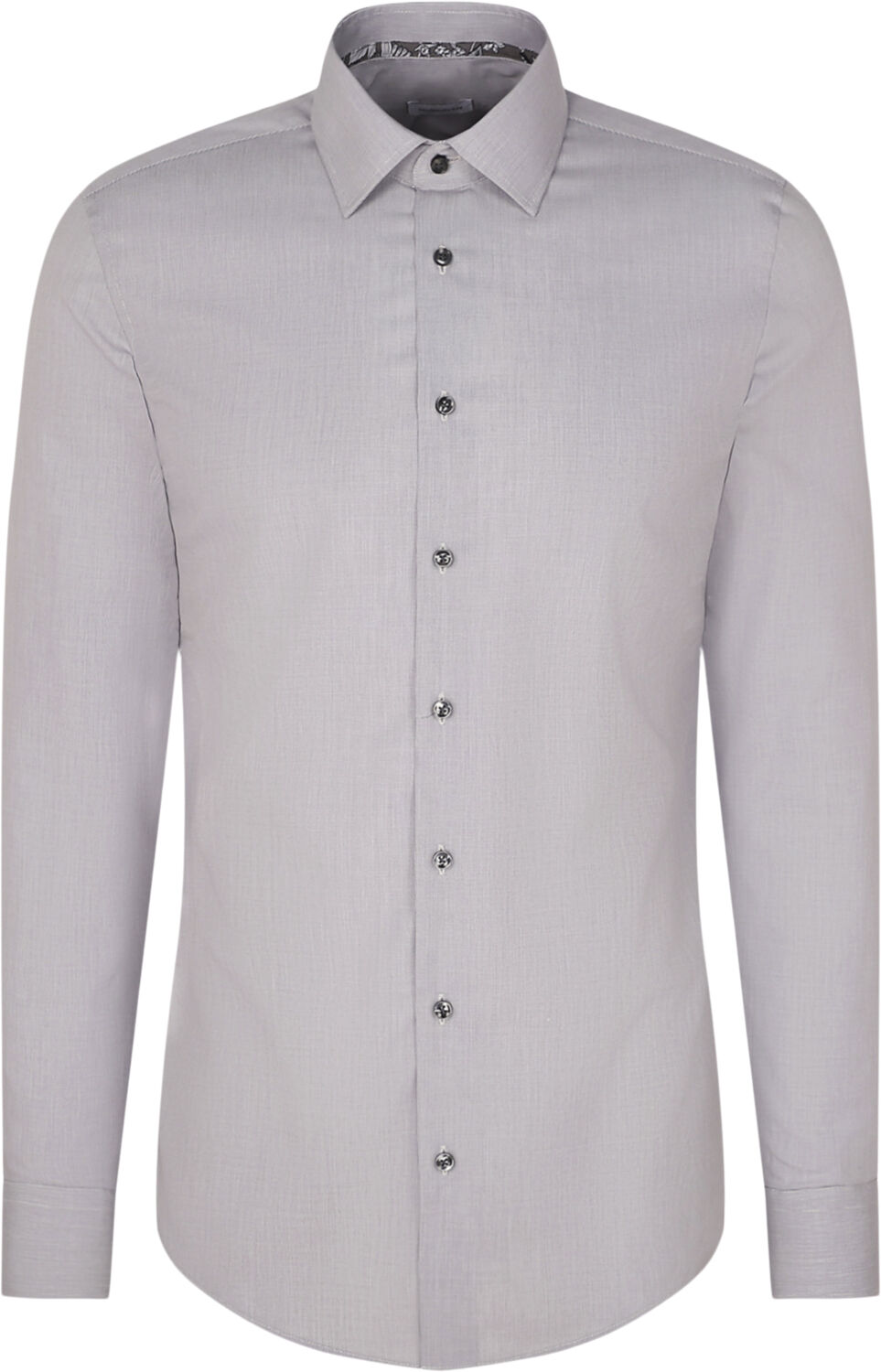 Business Shirt Slim Long sleeve Kent-Collar Uni