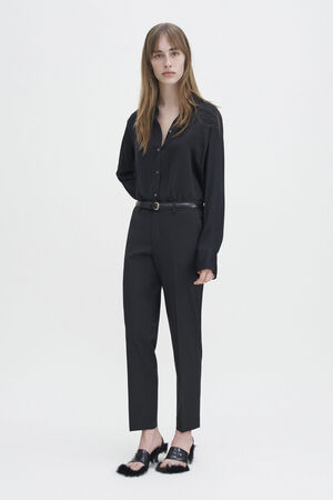 Luisa Cropped Cool Wool Slack