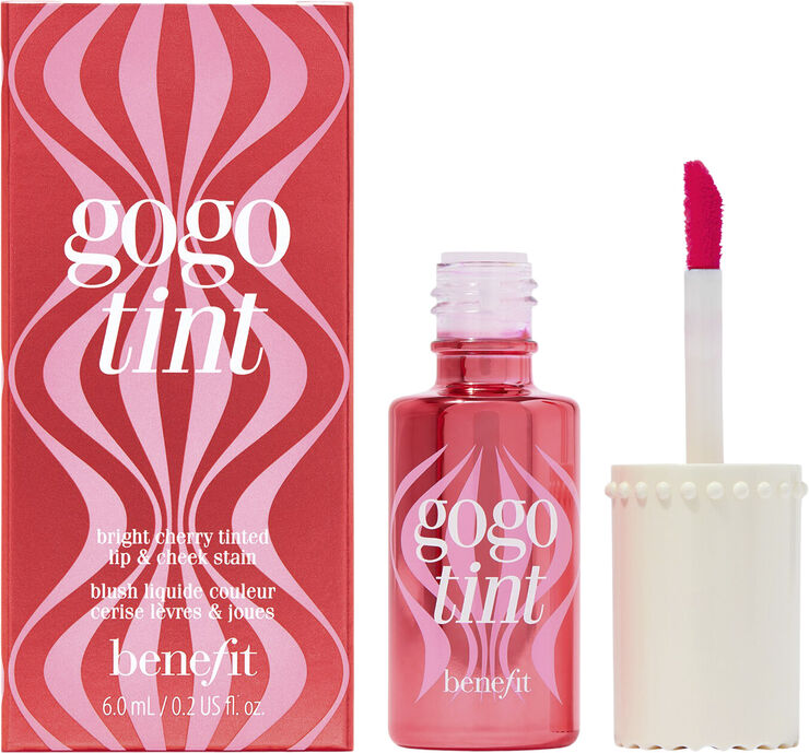 GoGo Tint för Kinder & Läppar - Flytande Lip Tint i Rosa