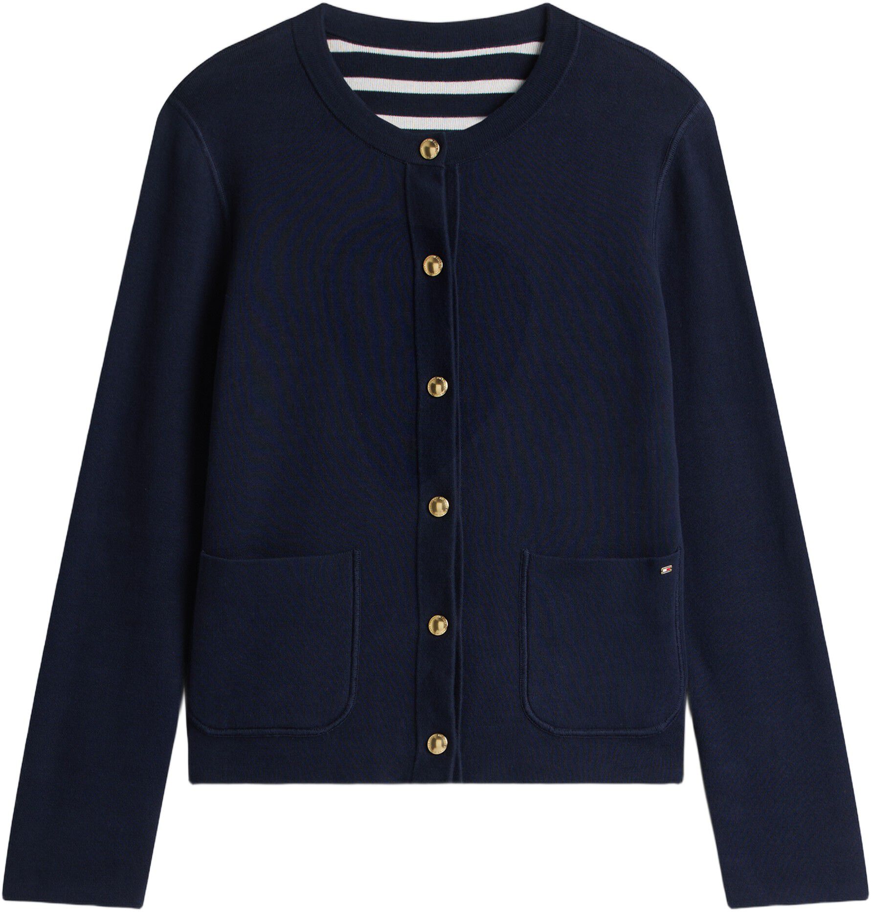 CO JERSEY REVERSIBLE LS CARDI