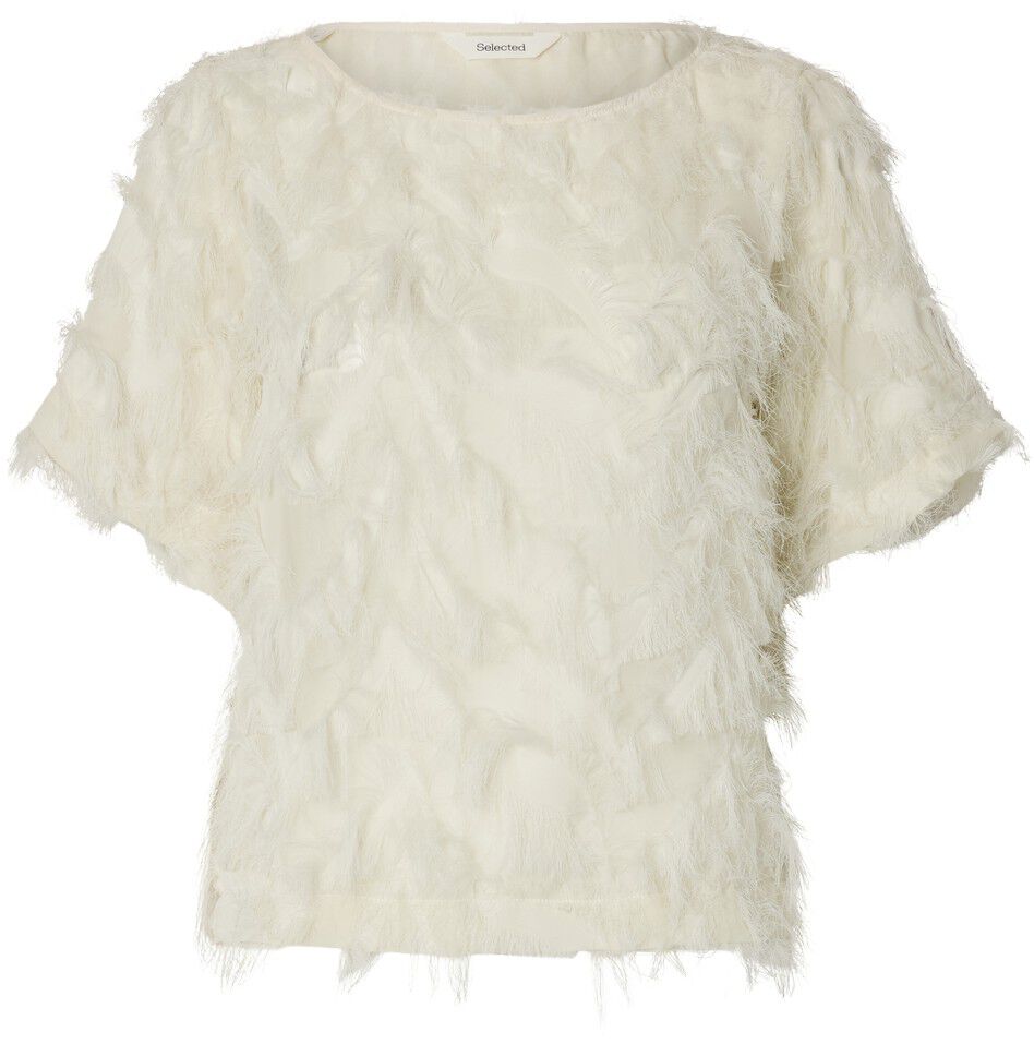 Slfmyline Ss Boat Neck Top B