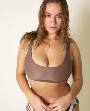 Agung sporty bikini top - Hazel
